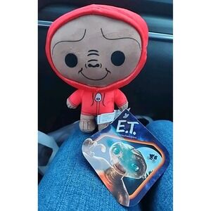 E.T. THE EXTRATERRESTRIAL 6" Plush Toy Stuffed Red Hood Toy Factory